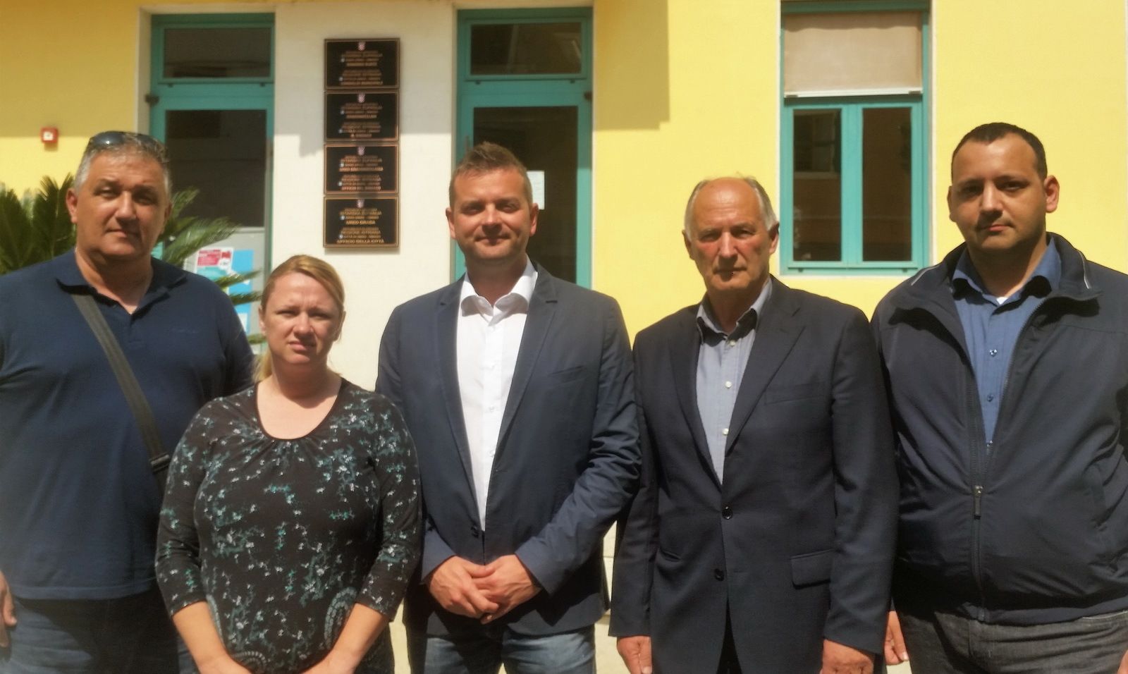 Gradski vijećnici IDS-a Umag i nezavisni vijećnik Veljko Ivančić 