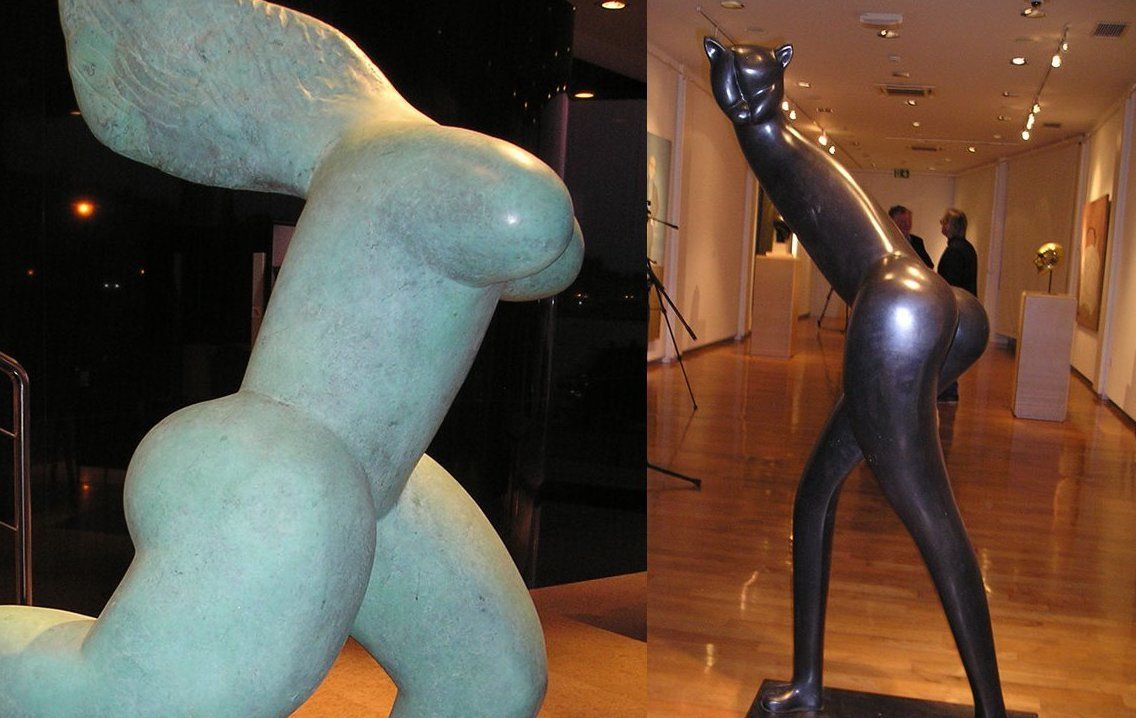 Skulpture Marije Ujević Galetović u Galeriji Adris 