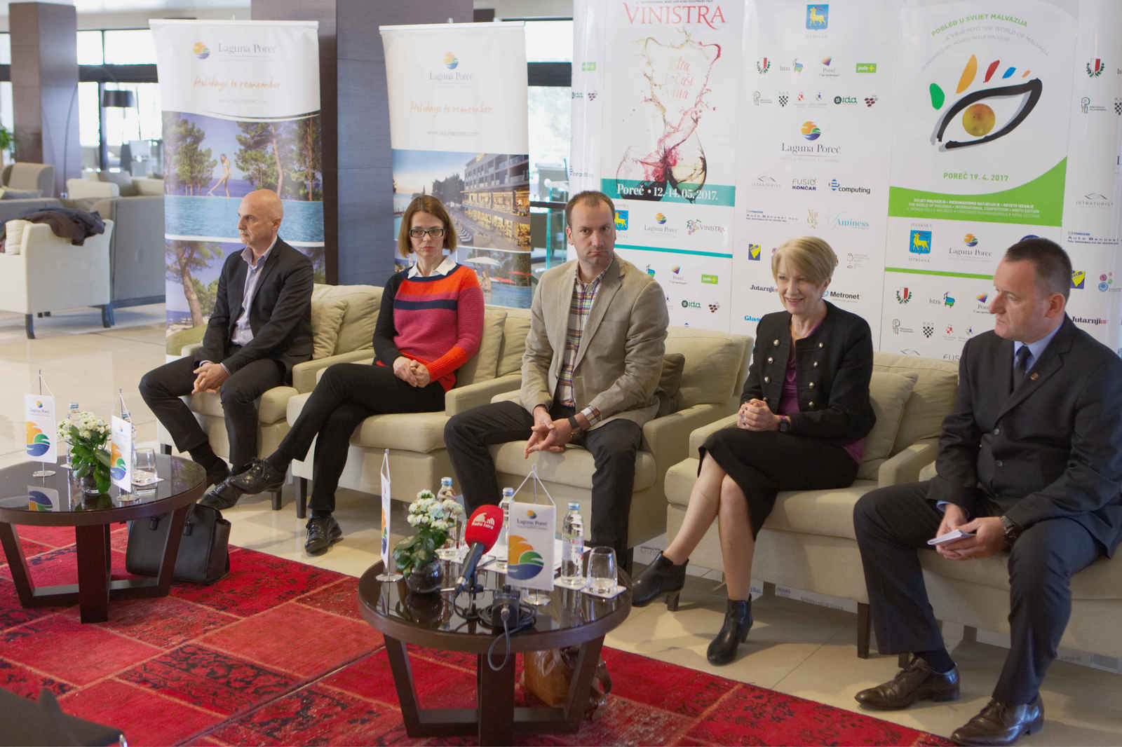 Nenad Velenik, Nadia Štifanić-Dobrilović, Nikola Benvenuti, dr.sc. Caroline Gilby i Emil Perdec