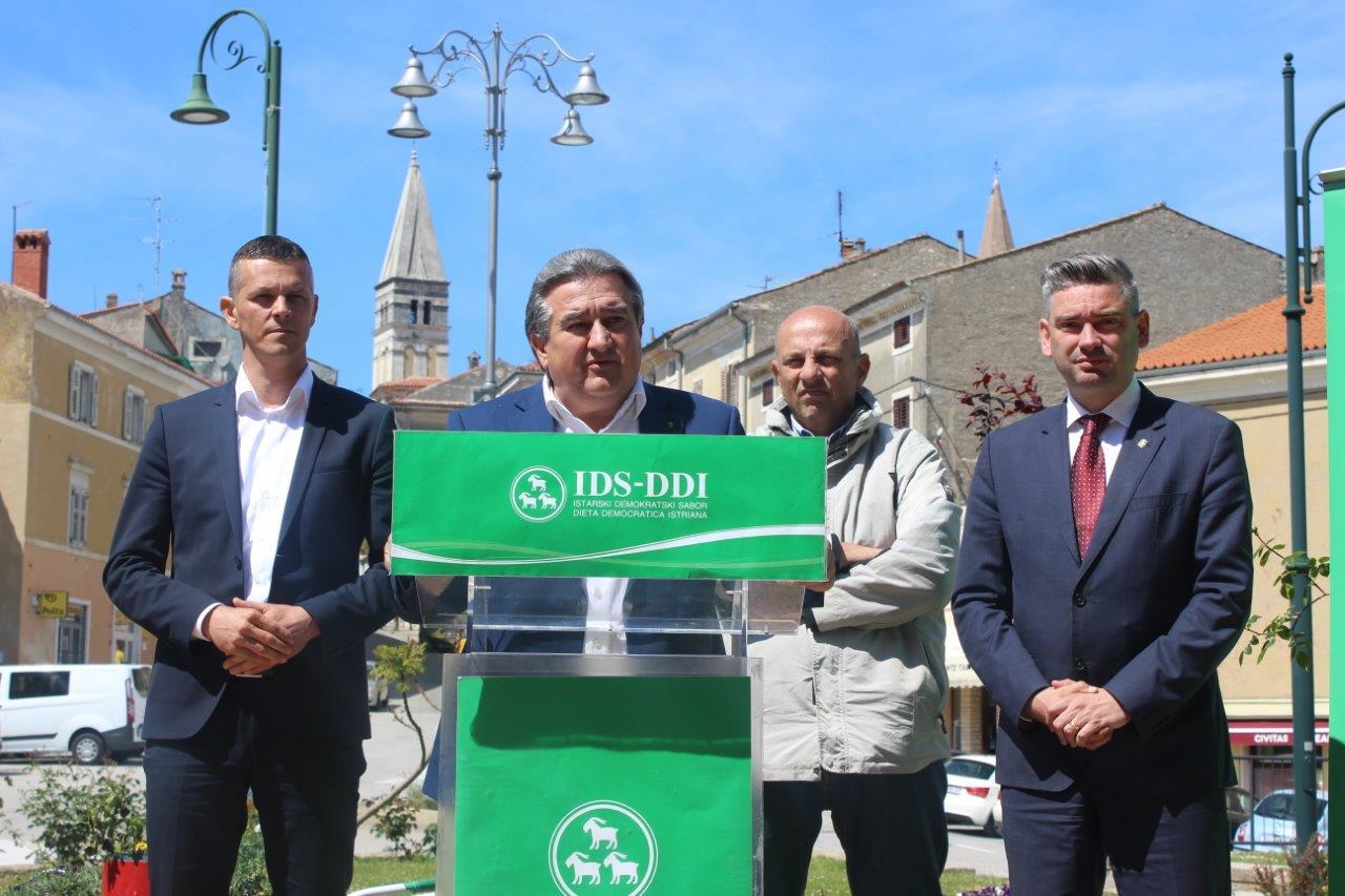 Valter Flego, Rino Duniš, Franco Basiaco i Boris Miletić