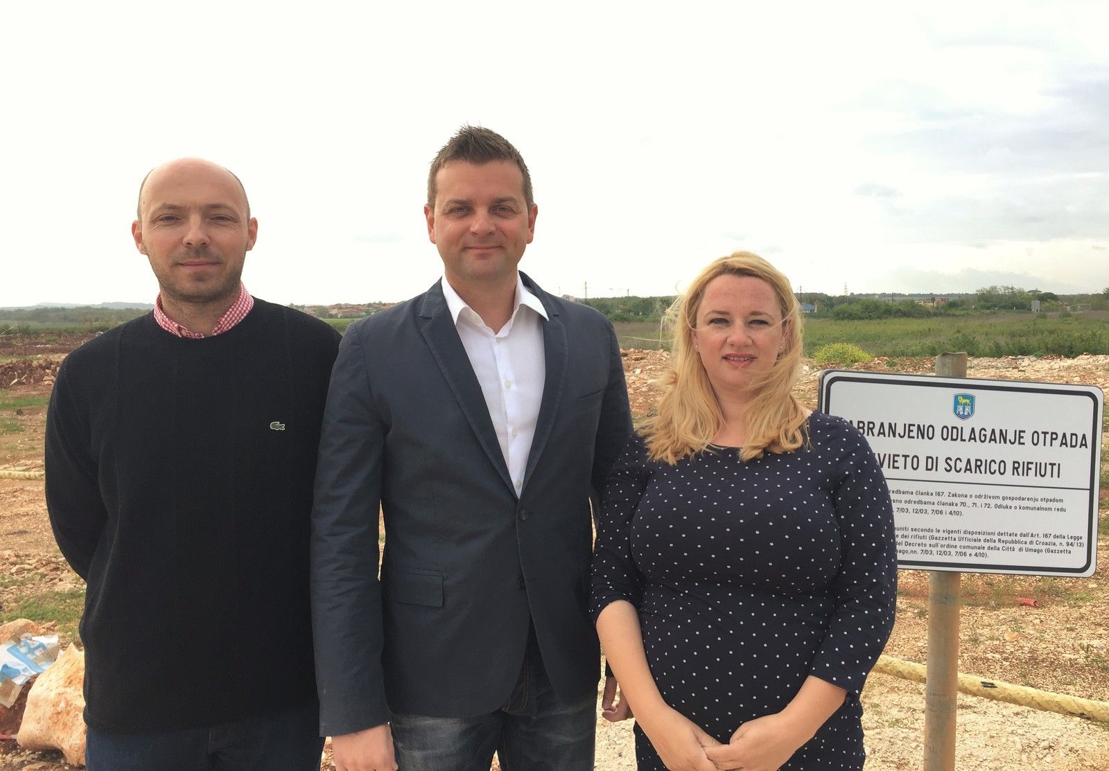 Goran Miljuš, Daglas Koraca i Sunita Prodan Benolić