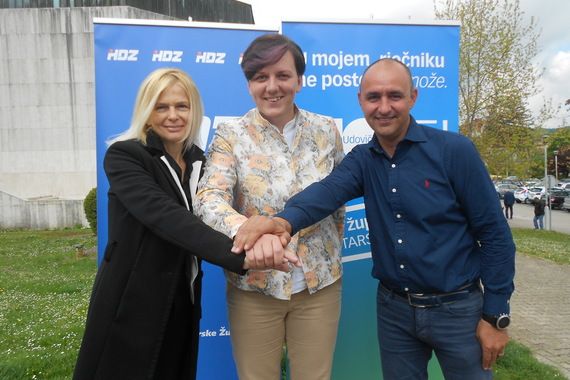 Tatjana Tomaić i Jurica Šiljeg kandidati HDZ-a za zamjenike županice