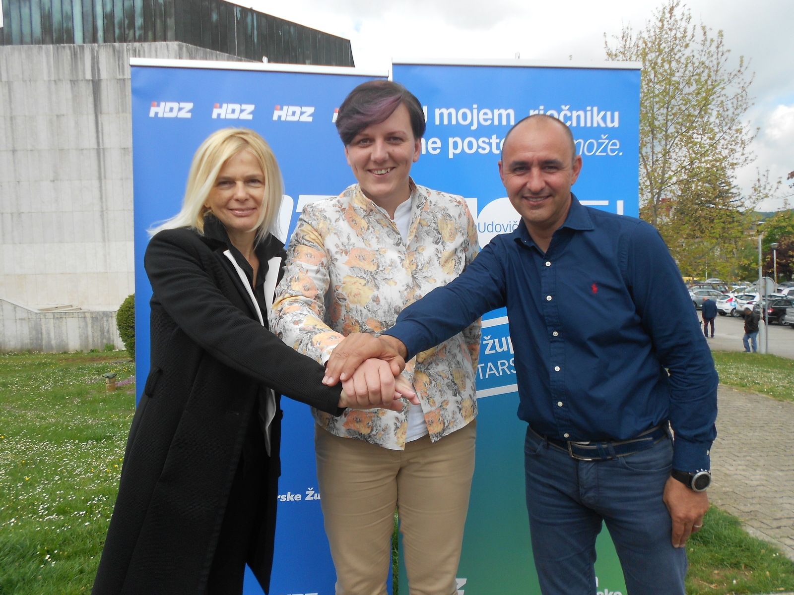 Tatjana Tomaić, Monika Udovičić i Jurica Šiljeg