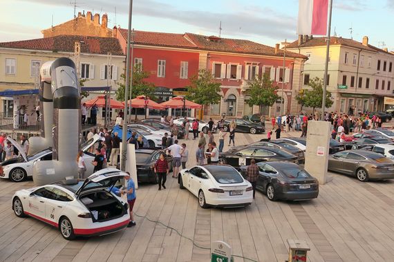 Bešumni ljepotani ponovno u Poreču na Nikola Tesla EV Rallyju