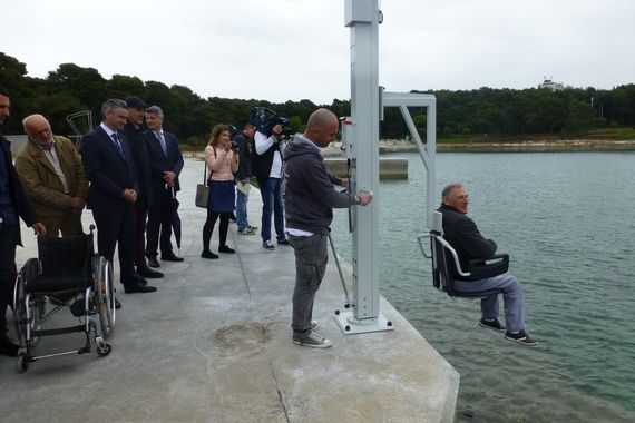 Na plaži na Valkanama u more će se spuštati liftom!