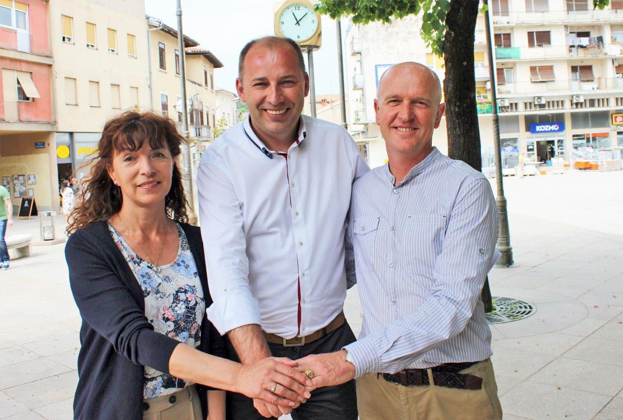 Mirjana Galant, Renato Krulčić i Veljko Brajković