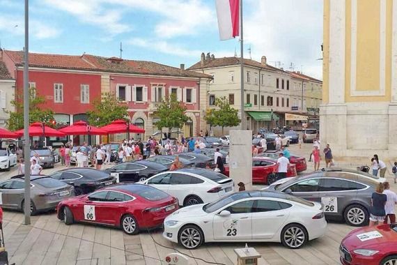 Električni automobili: U Poreču počeo najtiši i najljepši reli