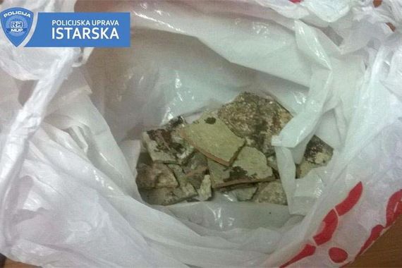 U veljači zatečen s komadima keramike, u lipnju optužen za utaju kulturnog dobra