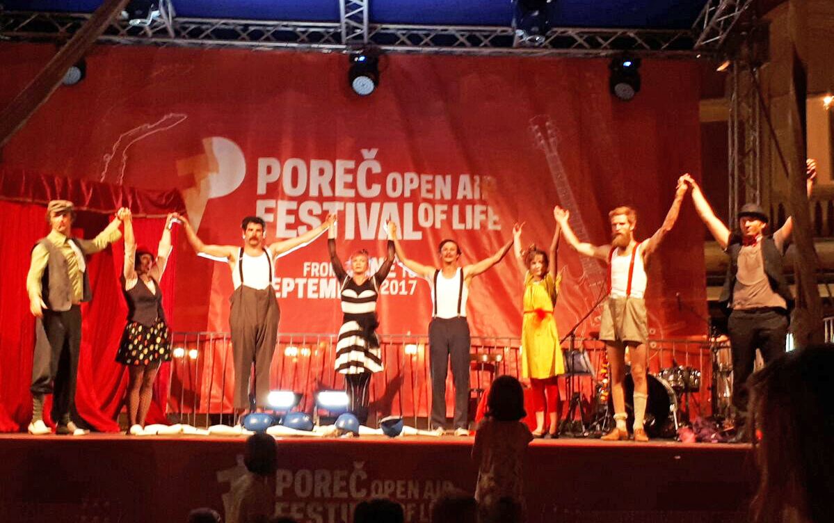 Poreč u znaku cirkuskih točaka i filmova pod zvjezdama