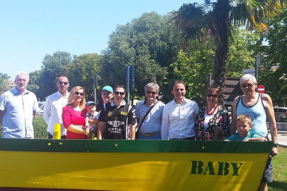 Obnovljena porečka batana Baby ponovo na starom mjestu