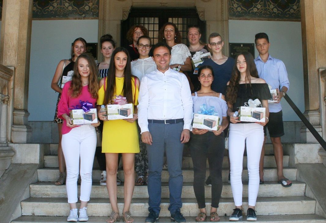 Porečki odlikaši s gradonačelnikom Lorisom Peršurićem