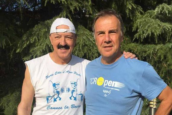 Haris Džinović kraj Poreča igrao tenis s Ivanom Herakom 