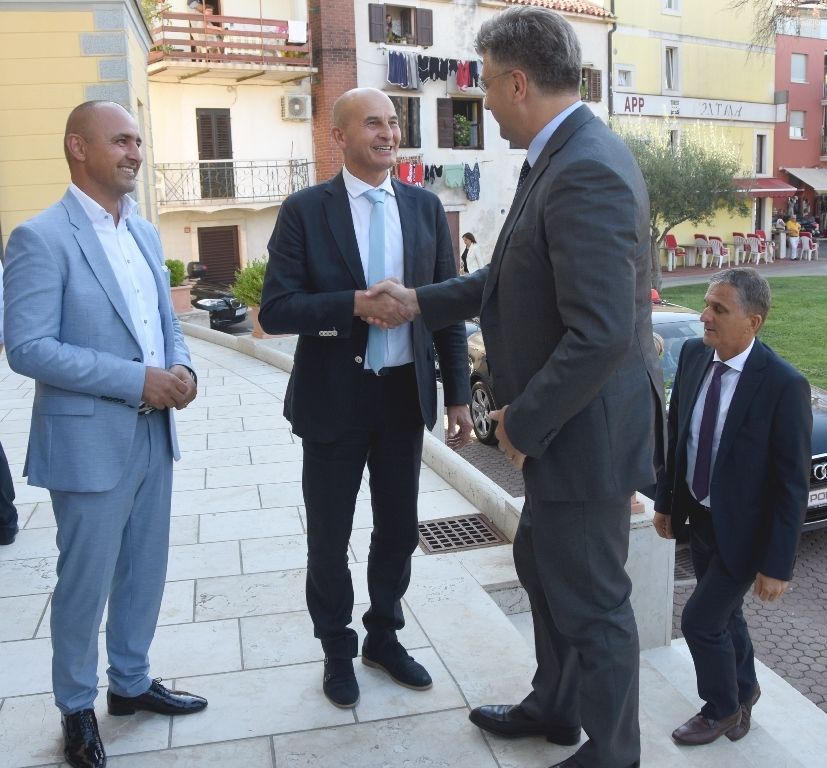 Jurica Šiljeg,Vili Bassanese i Andrej Plenković