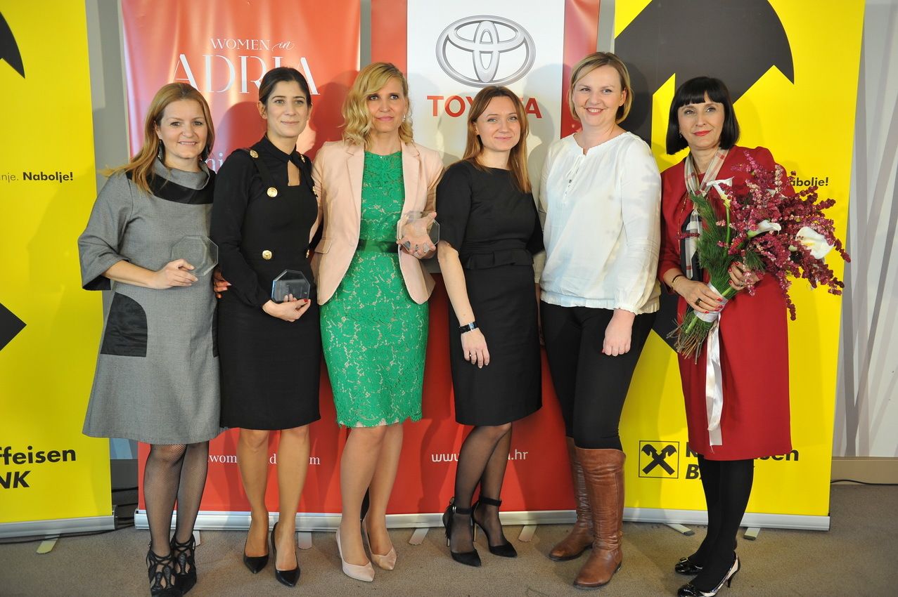 Anamarija Cicarelli, Tihana Šmitran, Selma Smajić, Ivana Matić, Kristina Ercegović i Josipa Maslać-Petričević