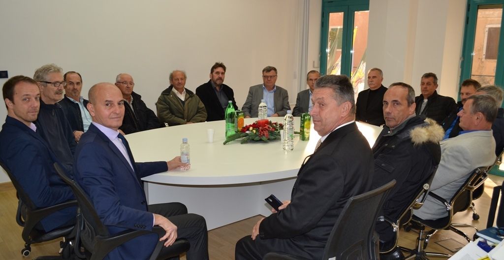 S prijema povodom obljetnice ustroja 154. brigade HV-a