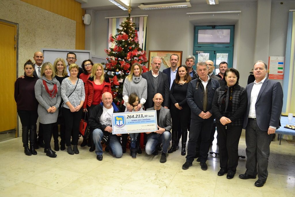 Predstavnici svih humanitarnih manifestacija održanih tijekom 2017. godine i predstavnici donatora sredstava za nabavku radiološkog uređaja