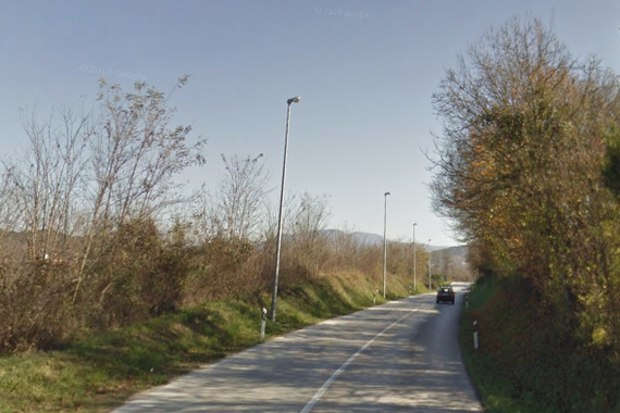 Vozač (64) udario u zid u Pazinu i teško se ozlijedio