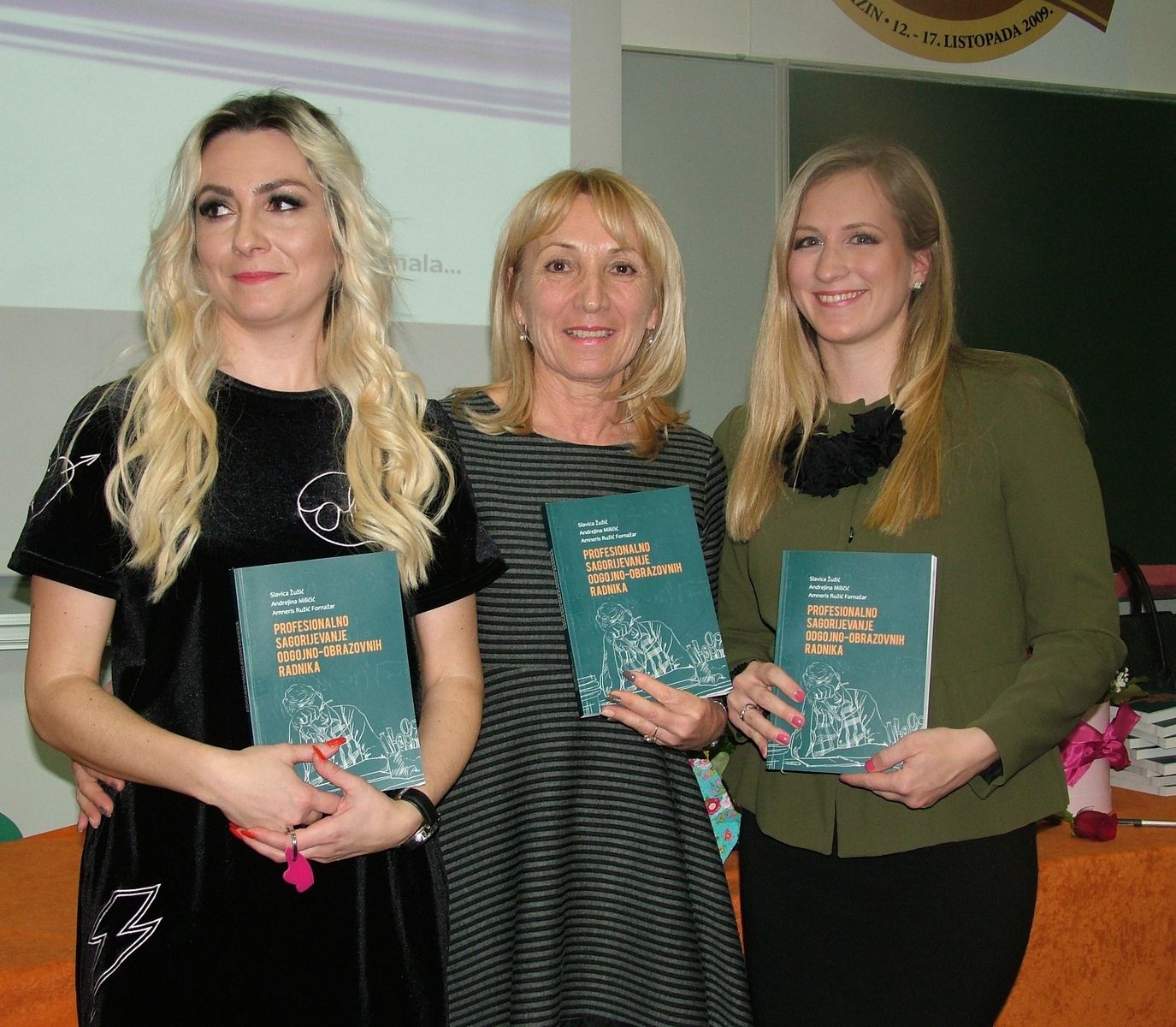Andrejina Miličić, Slavica Žužić i Amneris Ružić Fornažar