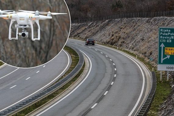 Bina-Istra prva u svijetu uvela dron za nadzor prometa