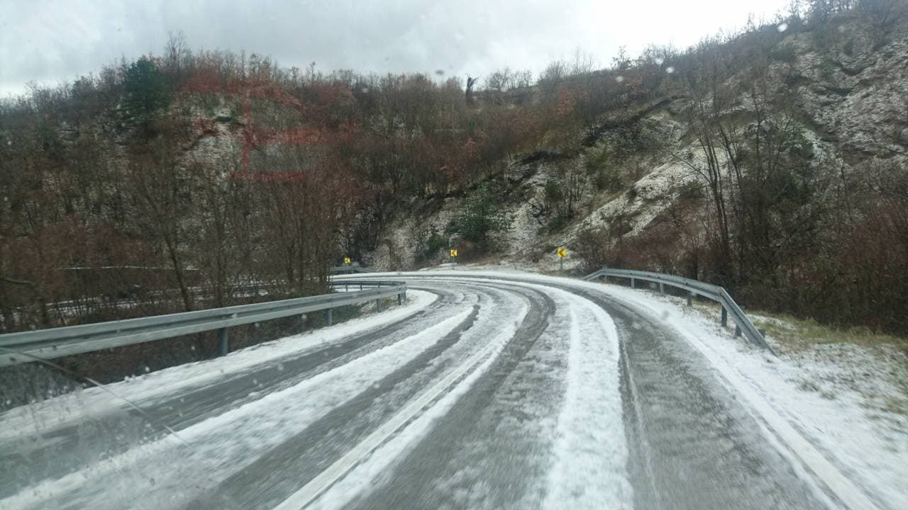 Gračišće nakon tuče (foto: Istramet)