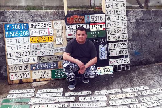 'Prvu tablicu san naša na jednom starom autu i tako je sve počelo'