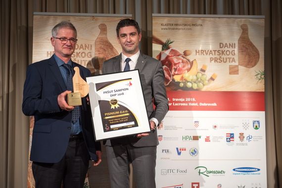 Istarski pršut Pisinium šampion Dana hrvatskog pršuta u Dubrovniku