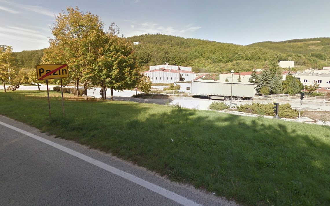 Do nezgode je došlo u Poduzetničkoj zoni u Pazinu (foto: Google)