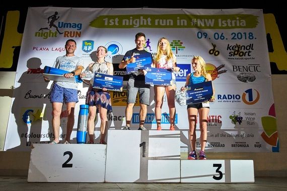 Prvi Umag Night Run okupio petsto trkača (foto)