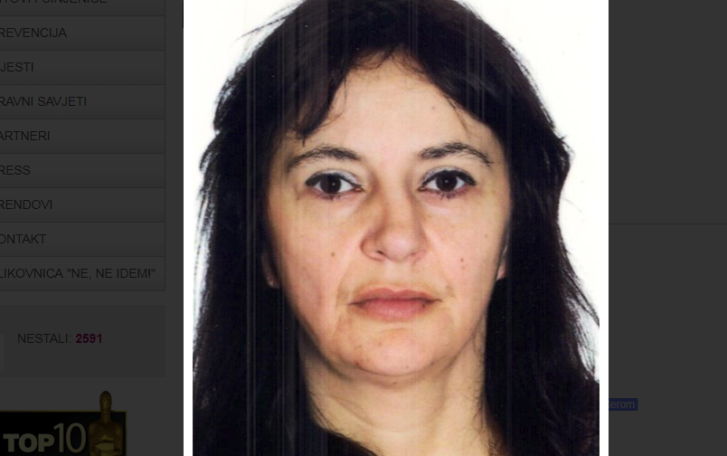 Jadranka Omerović (foto: nestali.hr)