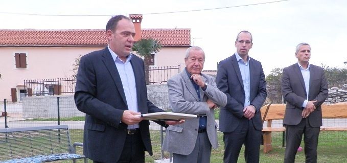 Klaudio Vitasović, Sergio Delton, Filip Macan i Ezio Pinzan