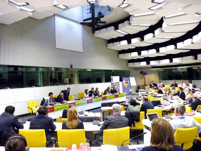 Oriano Otočan i Ivana Dragišić na Open daysu u Bruxellesu