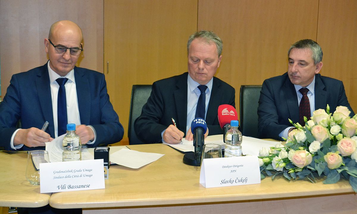 Vili Bassanese, Slavko Čukelj i Predrag Štromar 