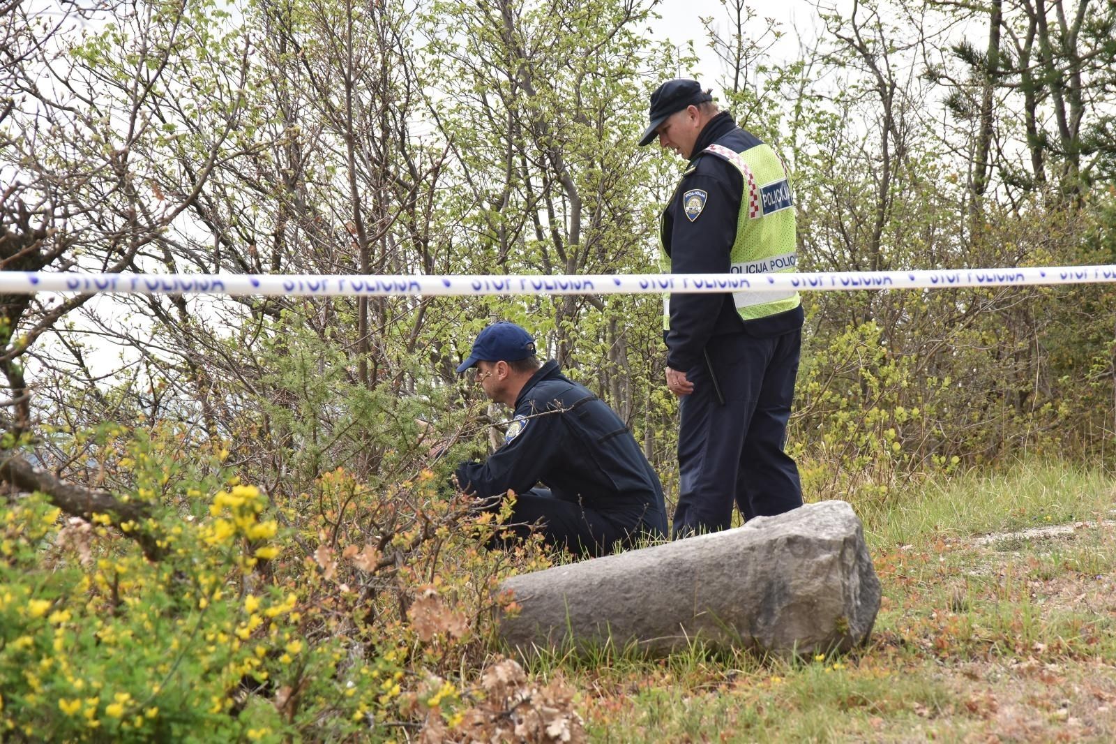 Policija na mjestu nesreće (foto: Duško Marušić/PIXSELL)