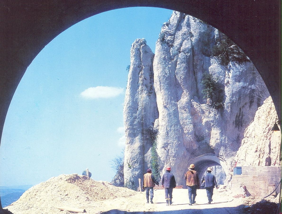 Radovi na tunelu Učki