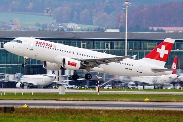 Trenažno letenje kompanije Swiss na Airbus A 320 zrakoplovima