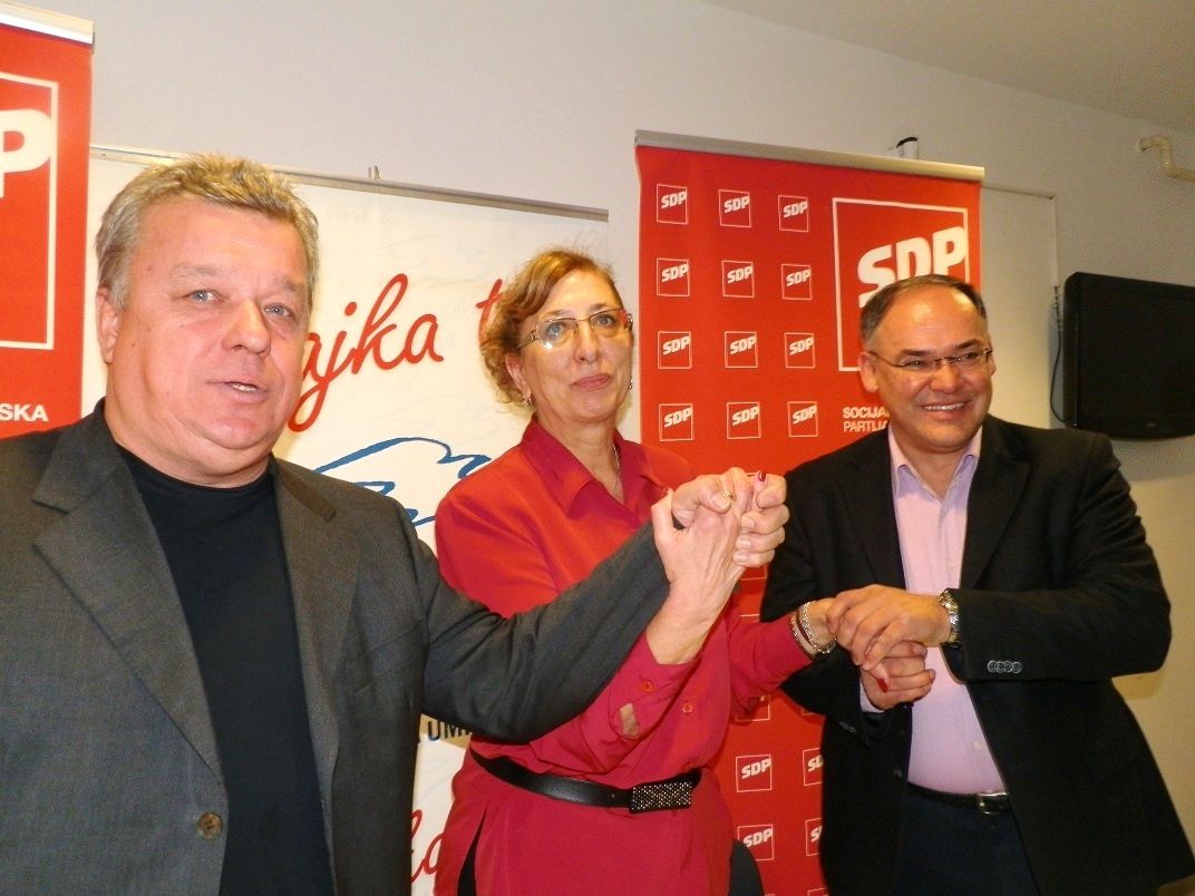 Radovan Cvek, Ada Damjanac i Damir Kajin
