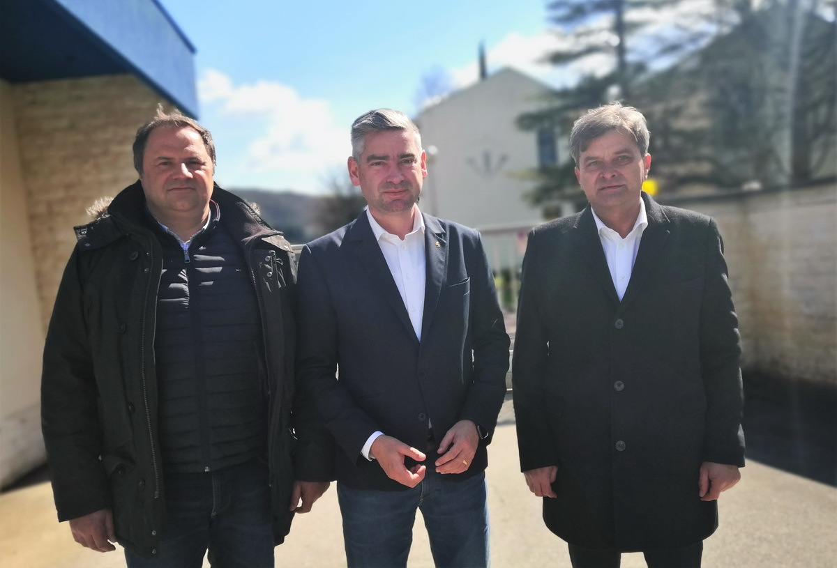 Danijel Maurović, Boris Miletić i Mladen Nežić