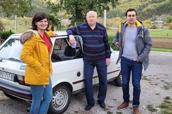Iz Belgije došli u Nuglu kraj Buzeta kupiti rabljeni Yugo!