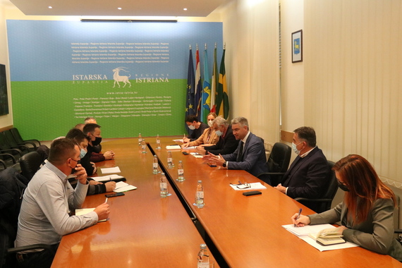 Župan Miletić održao radni sastanak s Općinom Motovun