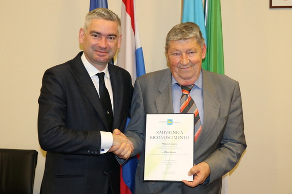 Župan Miletić upriličio prijem za donatora iz Vranje