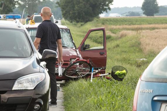 Kod Zamaska teško ozlijeđen biciklist. Zabio se u Fiat