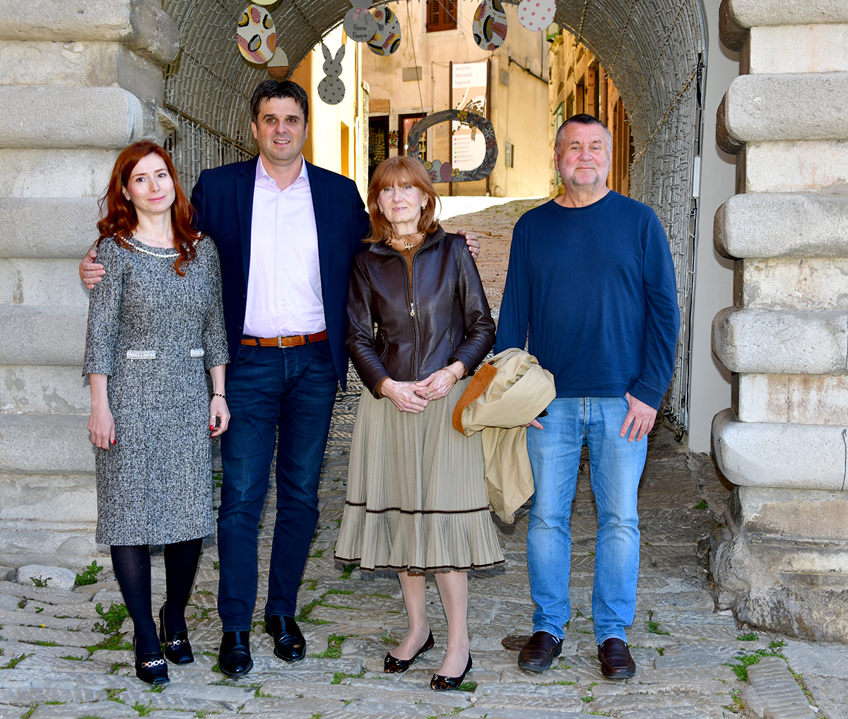 Sonja Damjanović, Valter Glavičić, Vesna Pantić i Rajko Grlić