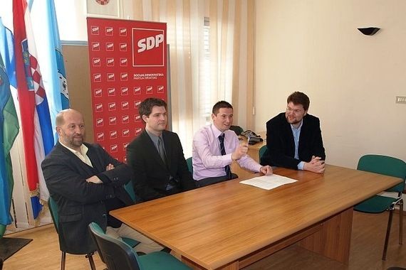 Goran Hrvatin SDP-ov kandidat za načelnika Tinjana: Ervin Štifanić njegov zamjenik