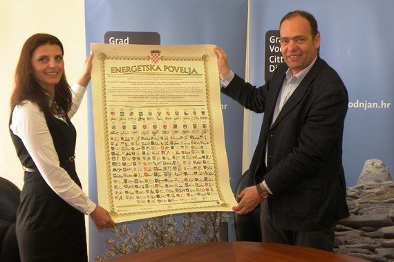 Gradu Vodnjanu uručena Energetska povelja