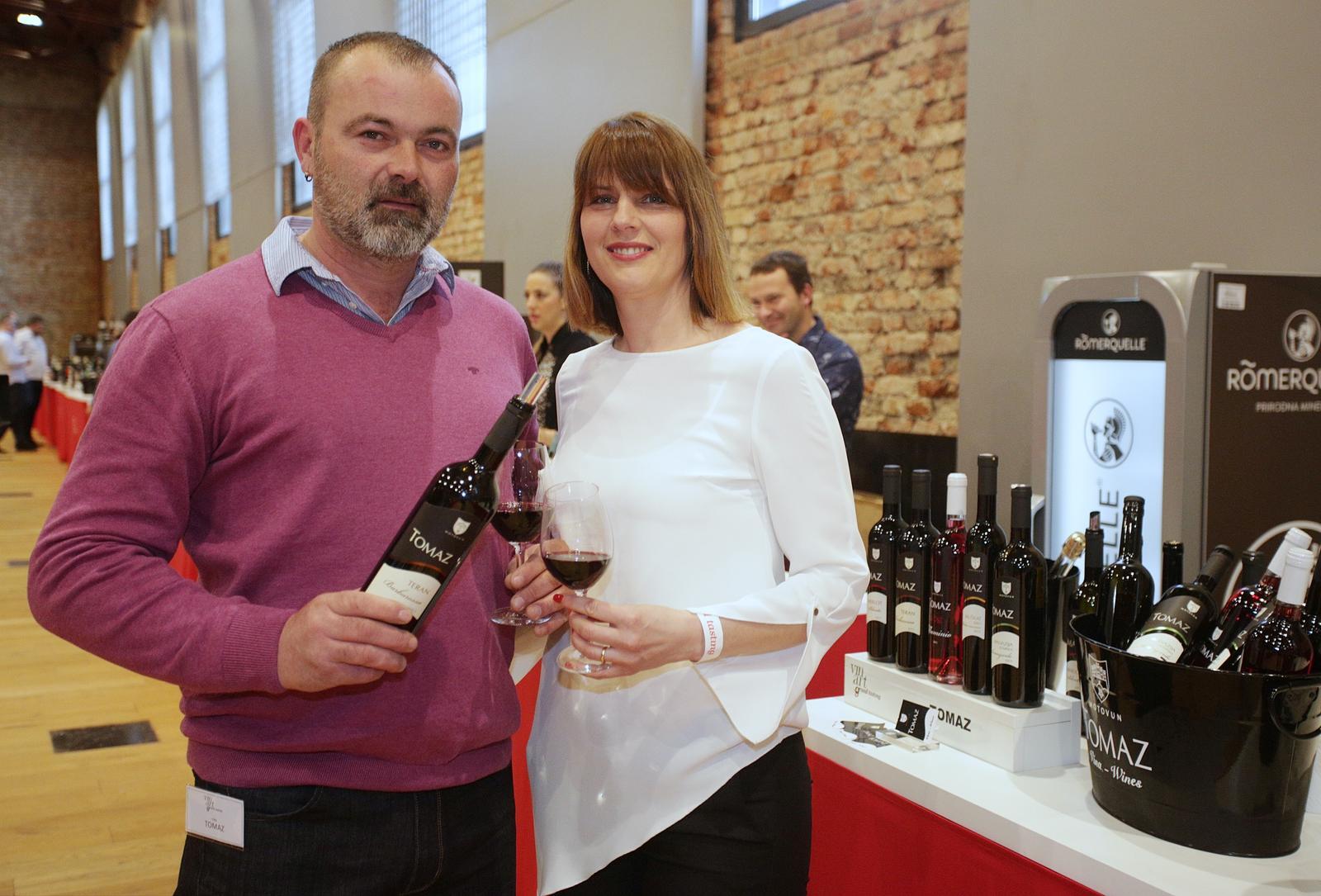Klaudio Tomaz sa suprugom (foto: Žarko Bašić/PIXSELL)