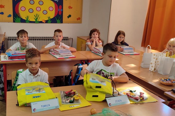 Djelatnici Autokluba Pazin posjetili sve područne škole Pazinštine
