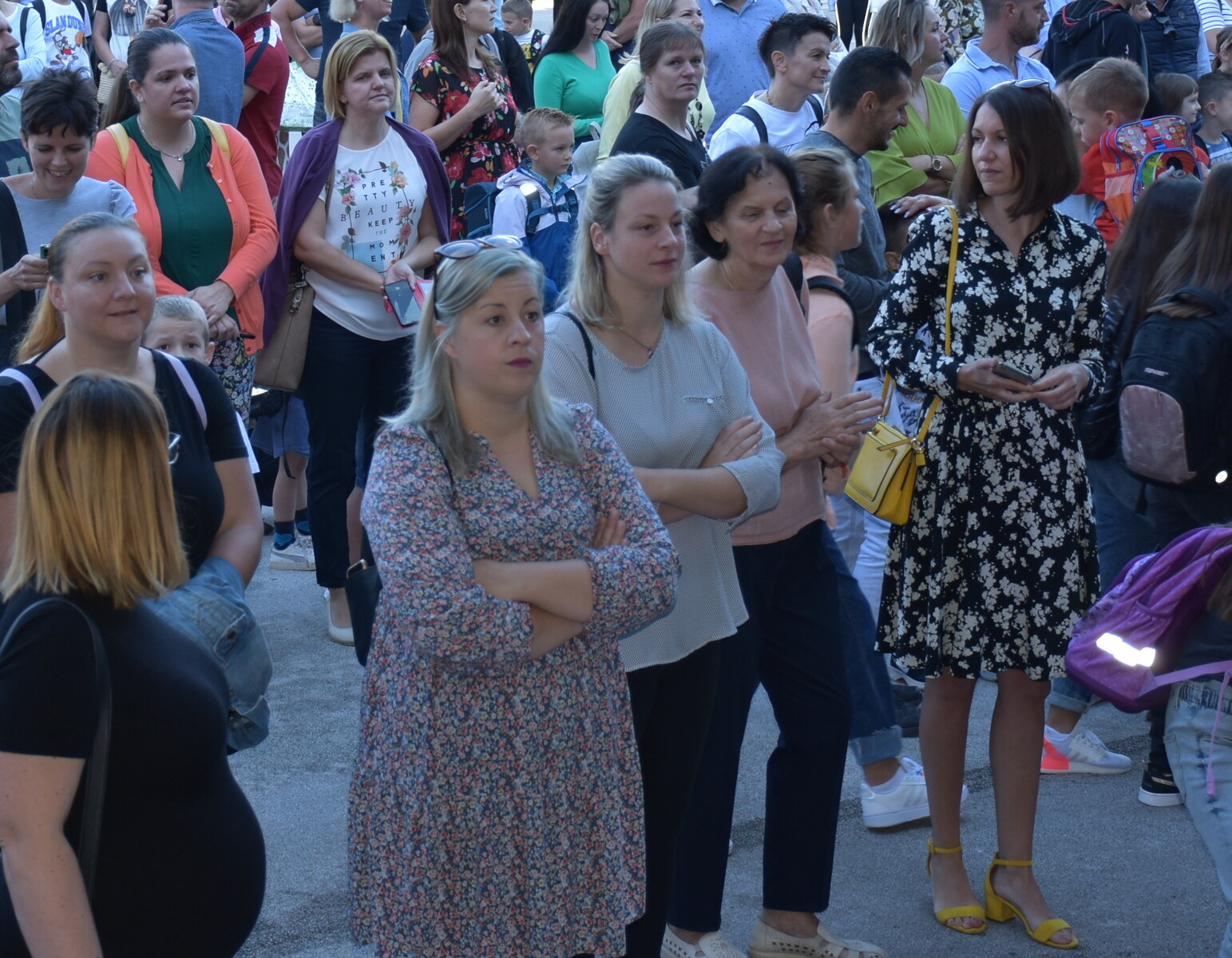 Prvi dan škole Pazinu