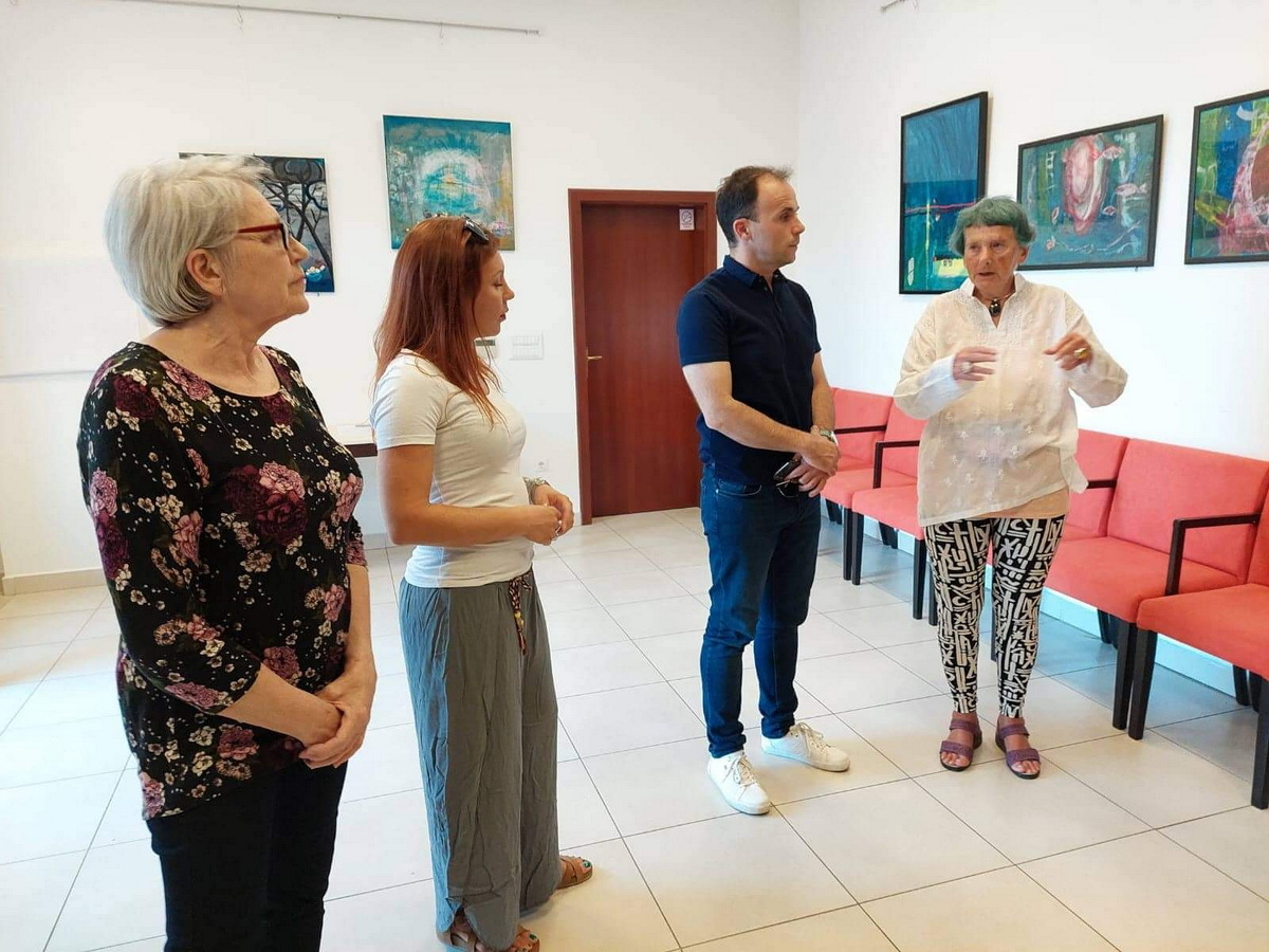 Susret s gradonačelnikom Peršurićem povodom izložbe
