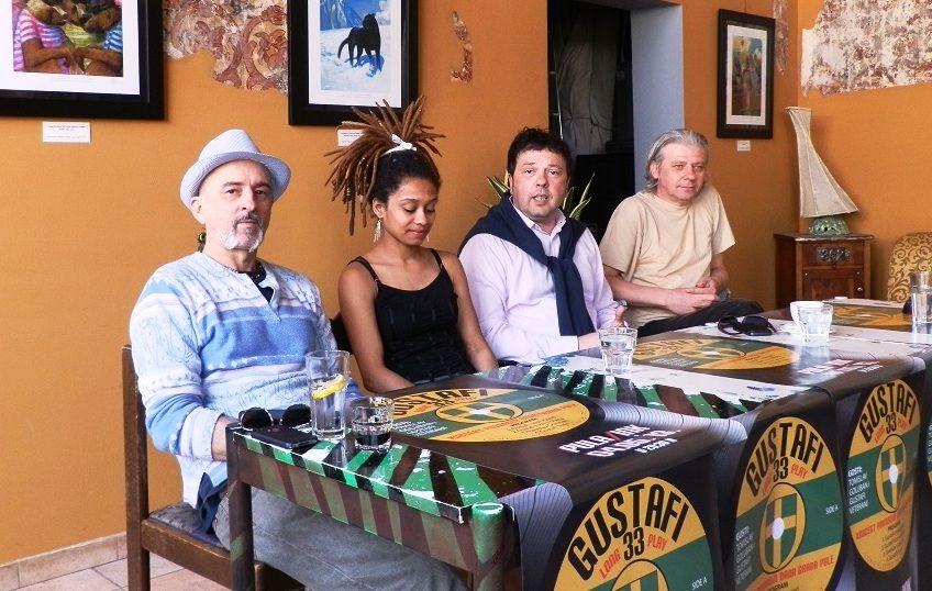 Edi Maružin, Sara Querioz Popović, Daniel Sponza i Čedo Mošnja