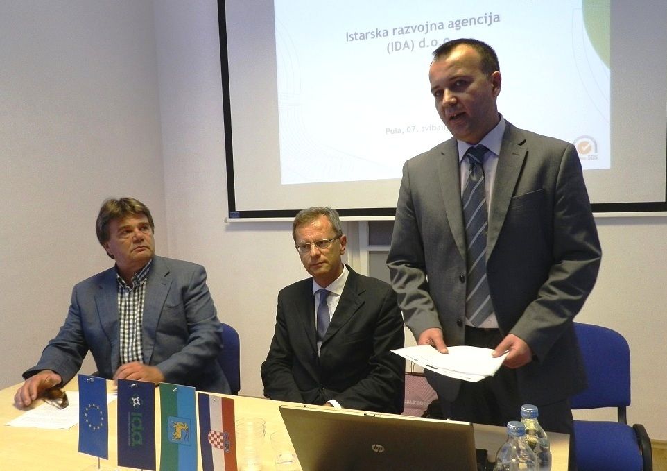 Ivan Jakovčić, Gianangelo Bellati i Boris Sabatti 